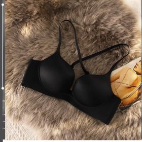 Japanese Seamless One-piece Beauty Back Underwear Women (Option: Black-S)