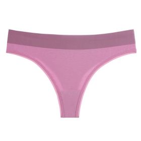Color Blocked Thongs Sports Large Modal (Option: Bean red-4XL)