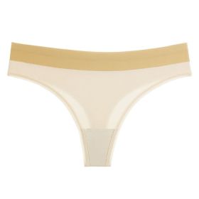 Color Blocked Thongs Sports Large Modal (Option: Skin-4XL)