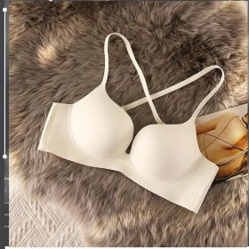 Japanese Seamless One-piece Beauty Back Underwear Women (Option: White-XL)