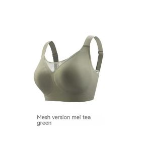 Small Chest Slimming Thin Anti-sagging Large Size All-inclusive Women (Option: Matcha Green-L)